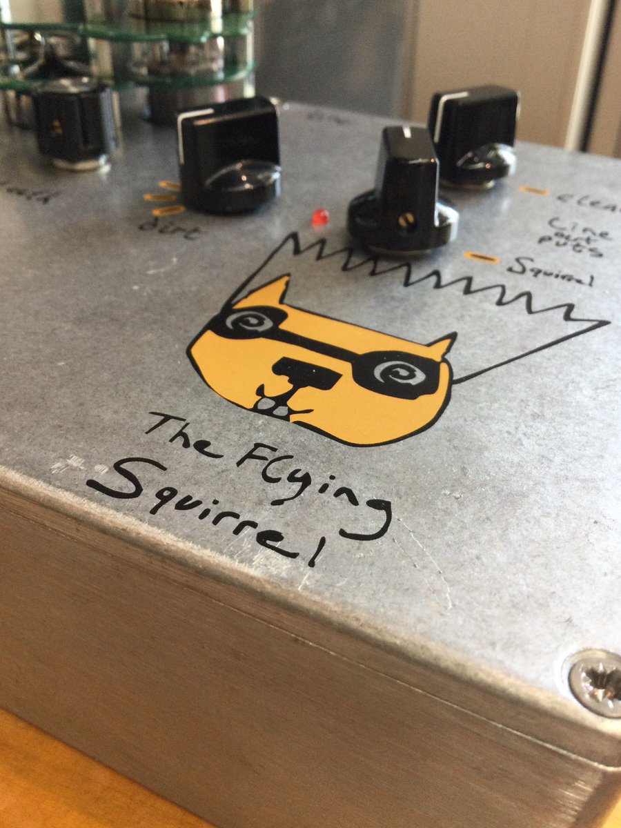 apollonmusic's tweet photo. 【新潟店】15万円のファズ
モモンガー！ムササビー！

https://t.co/GwJlYThww2

#Audiokitchen
#TheFlyingSquirrel https://t.co/NO46Zl8xNc