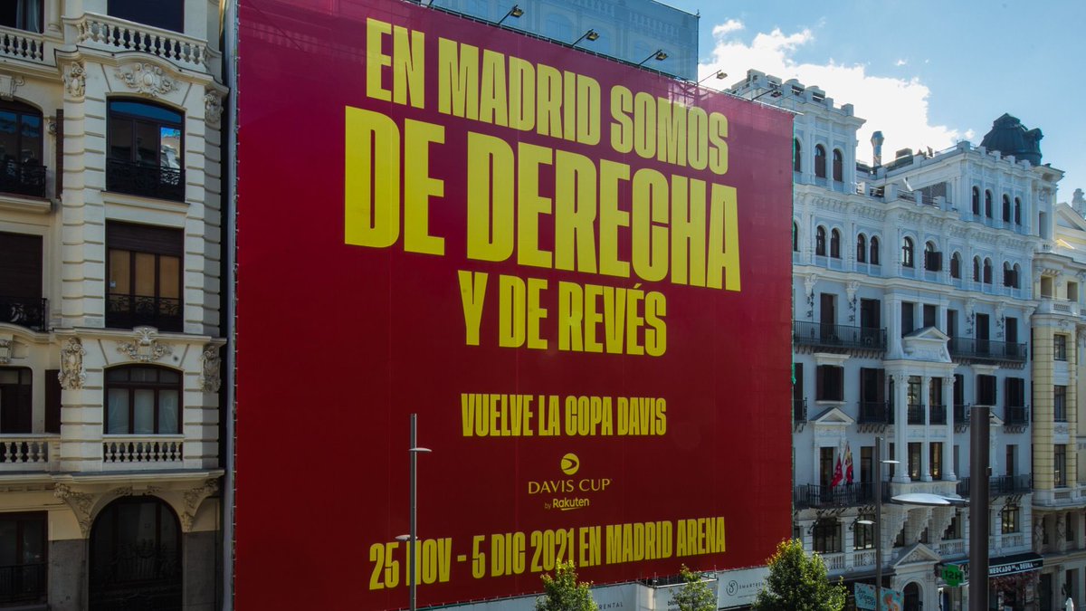 Una campaña para calentar el ambiente. 💥

Marketing agresivo, intenso y polémico que levantará pasiones (o no) en más de uno. 

¿Eres más de derecha o de revés? 🔥

#CopaDavis 
#Marketing