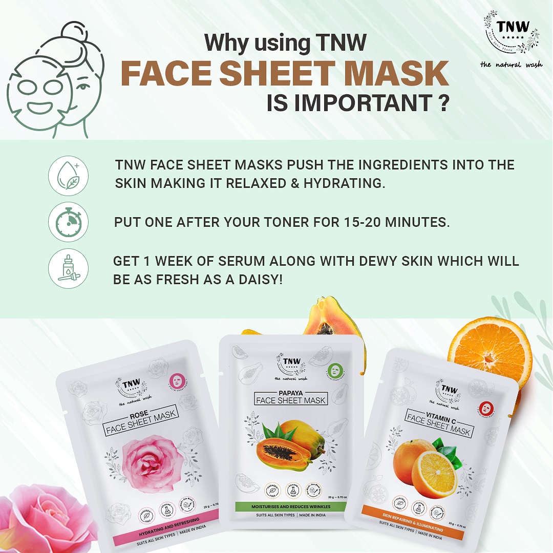 thenaturalwash_'s tweet photo. Summer vibes and everything nice! 🌞
Brew your skin with the goodness of Rose Face Sheet Mask, Vitamin C Face Sheet Mask and Papaya Face Sheet Mask. 🥰

To shop click on: https://t.co/uVm0V8rKvi

#thenaturalwash #tnw #skincare #facesheetmask #skinbliss #hydrating https://t.co/VoaW6npxs2