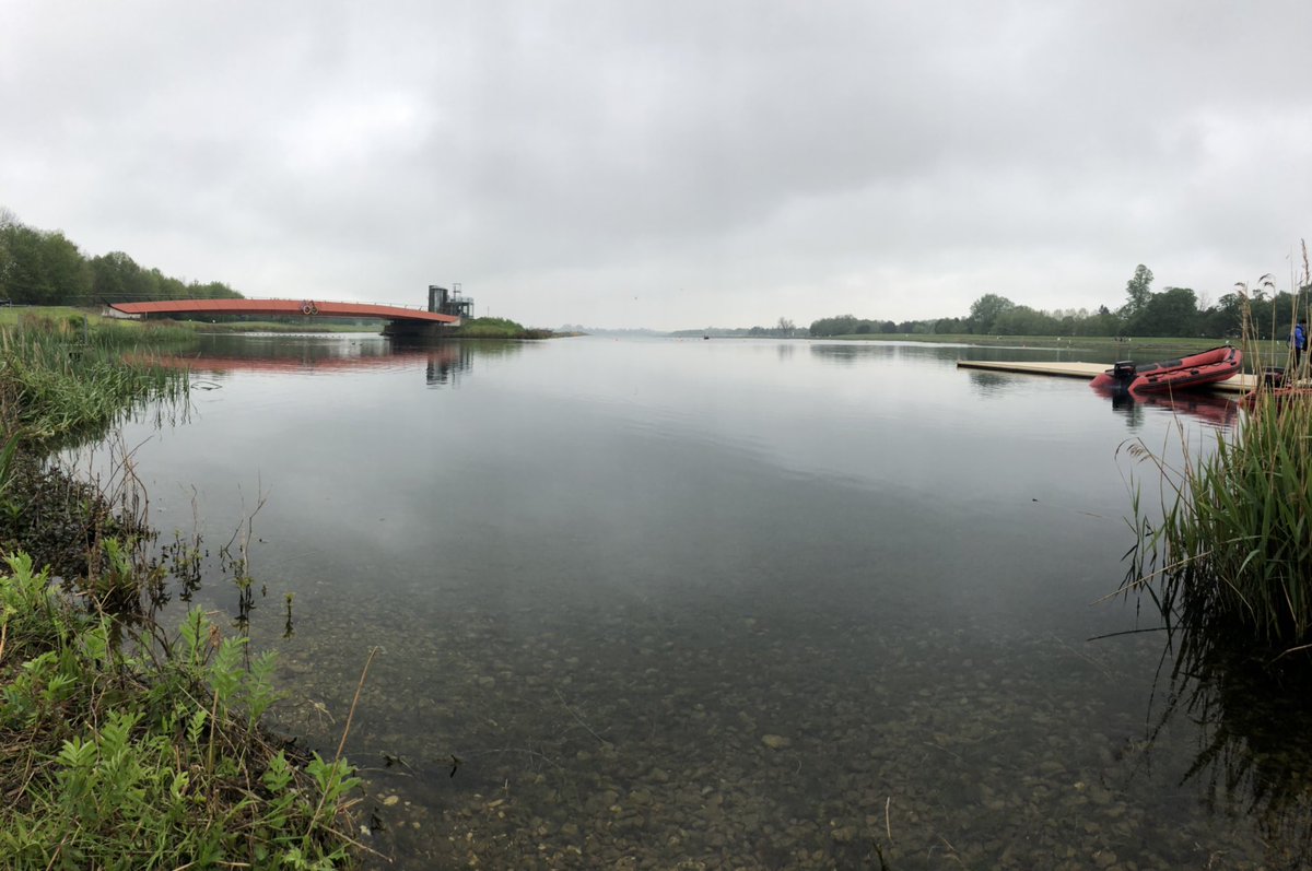 Good Morning, Human Racers, its great to be back at Dorney Lakes for the first time in 20 months! The Current water Temp is 13.8, which means Wetsuits are compulsory. #EtonSprints #TheBigReboot #triathlon