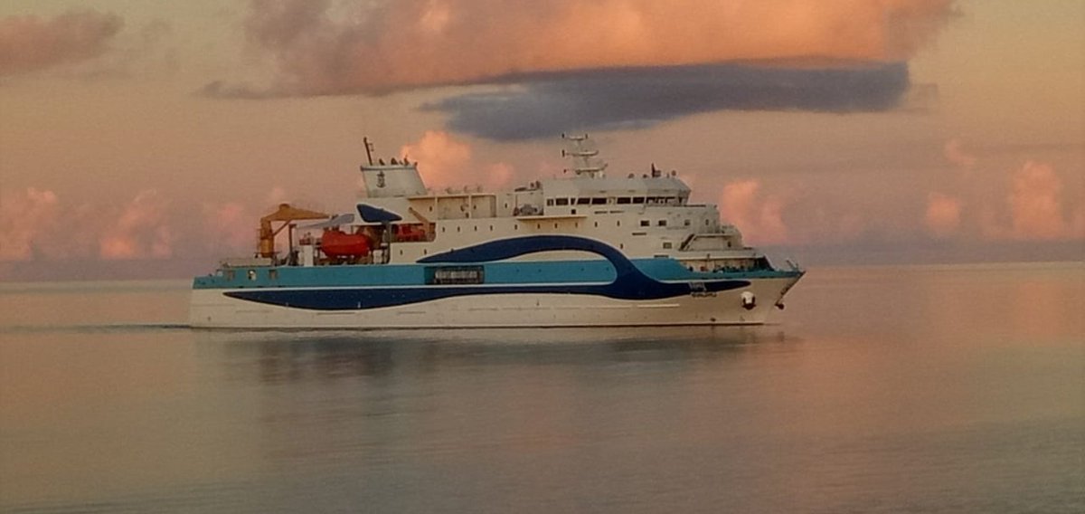 Andaman_Admin's tweet photo. MV Sindhu 500 PAX state-of-the-art ship built by Cochin Shipyard arrived @ Port Blair on 14.5.21. It'll soon be formally inducted into @Andaman_admin fleet to facilitate inter-island passenger movement. It can also be deployed in mainland sector.

@MediaRN_ANI 
@jitendra_narain https://t.co/mBUPCe5eQW