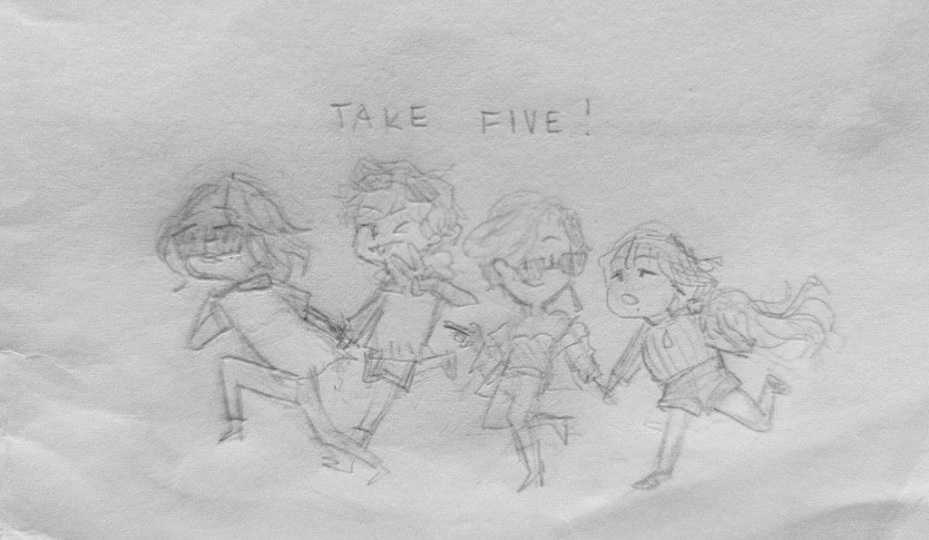 more sketches and more gays 