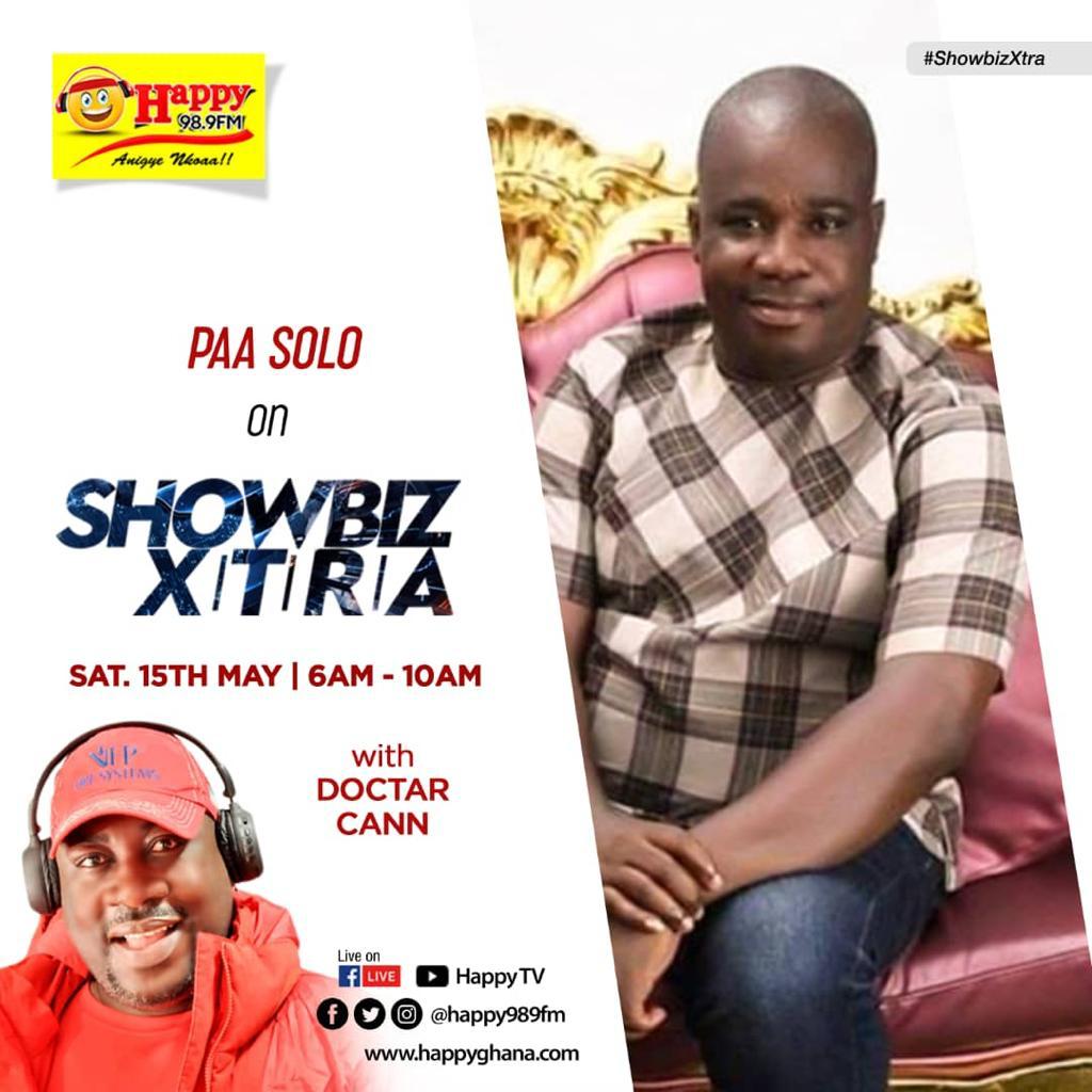 Tune it to happy 98.9fm n listen to the best Entertainment Show on the radio #Showbizxtra
<a href="/HAPPY989FM/">Happy 98.9 FM</a> <a href="/EAkrumah/">Emmanuel Akrumah</a>