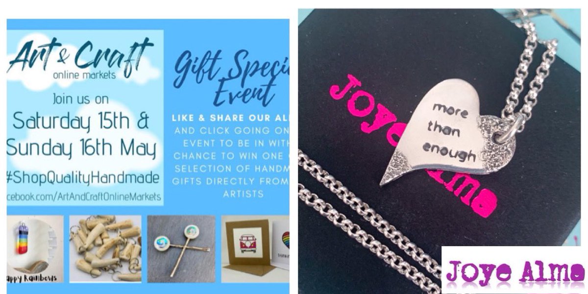 AlmaJoye's tweet photo. From 13.00pm today head on over for some lively things to browse and buy 💜 https://t.co/eoAhdcBfUt #handmadejewellery #handmadehifts @AlmaJoye #artandcraftsonlinemarkets https://t.co/qyPLECS4jE