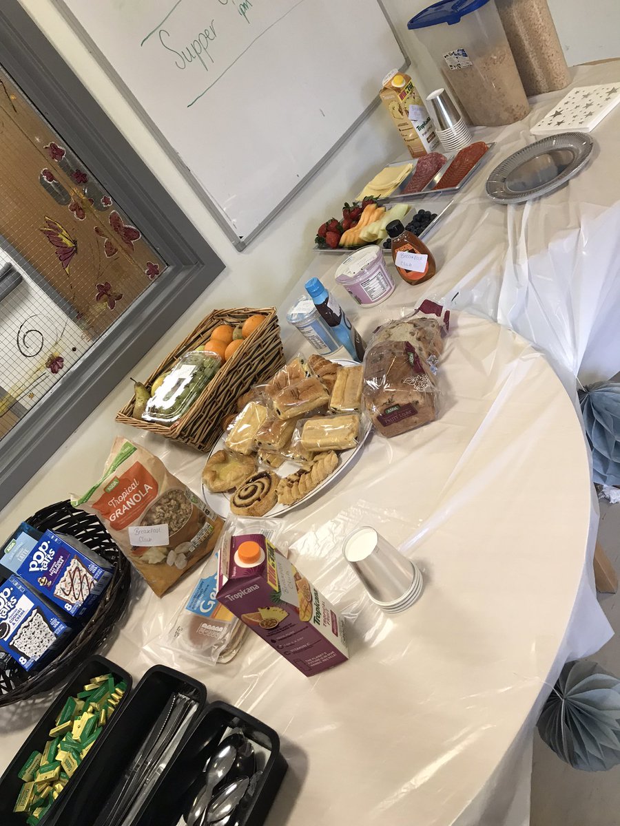 Lovely continental breakfast for the ladies on weaver ward this morning @Audrey01987259 @LauraDorgan4 @NWBoroughsNHS