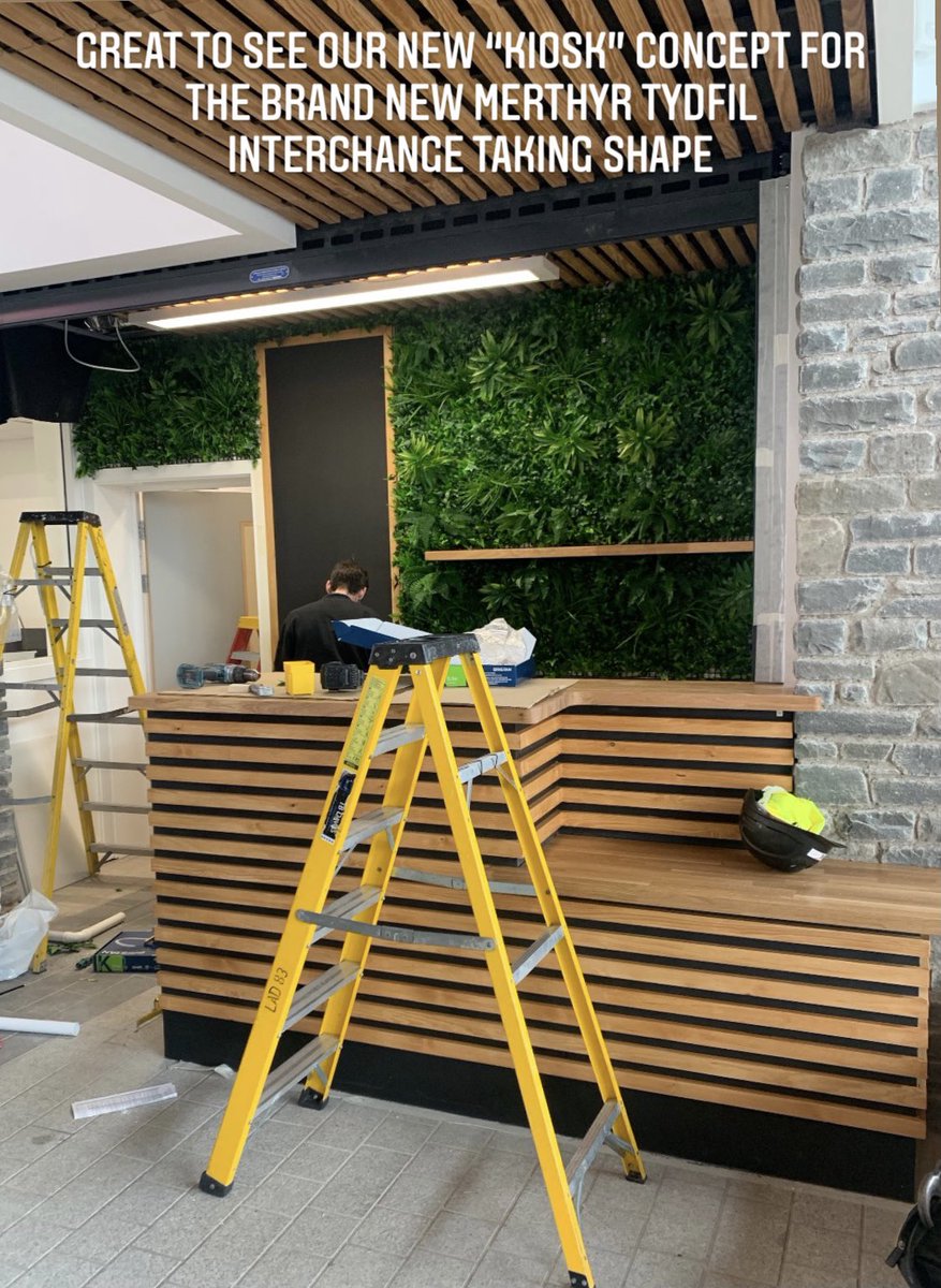 milkandsugarcdf's tweet photo. Great to see the works being carried out for our new “KIOSK” concept, for Merthyr Tydfil’s brand new interchange building. #kioskbymilkandsugar https://t.co/ZheGweP3Kw