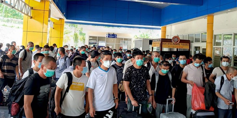TKA China Kembali Masuk Indonesia, Bukti Pemerintah Tak Serius Kendalikan Pandemi Covid-19

politik.rmol.id/read/2021/05/1…
#StopImigranTiongkok 
#StopImigranTiongkok