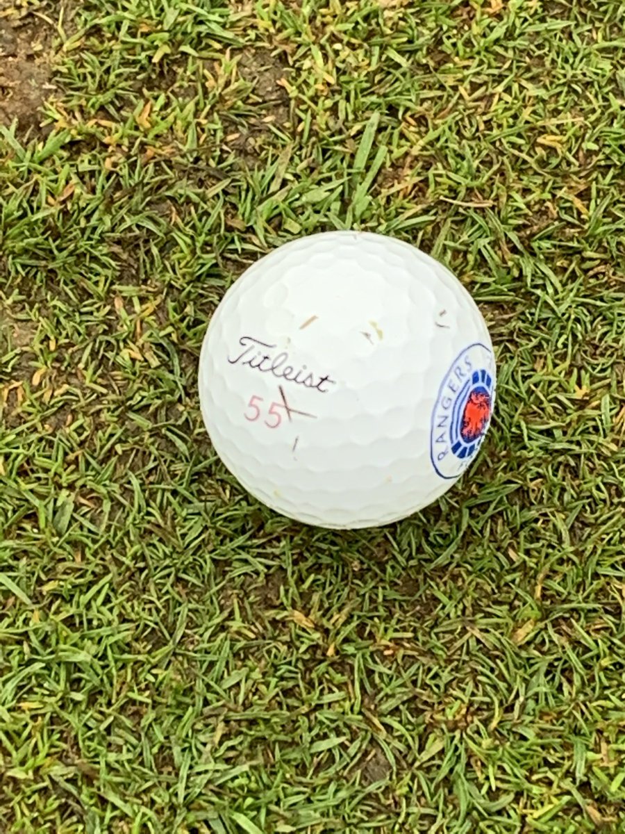 Never sure what ball to use in the Saturday but today is easy