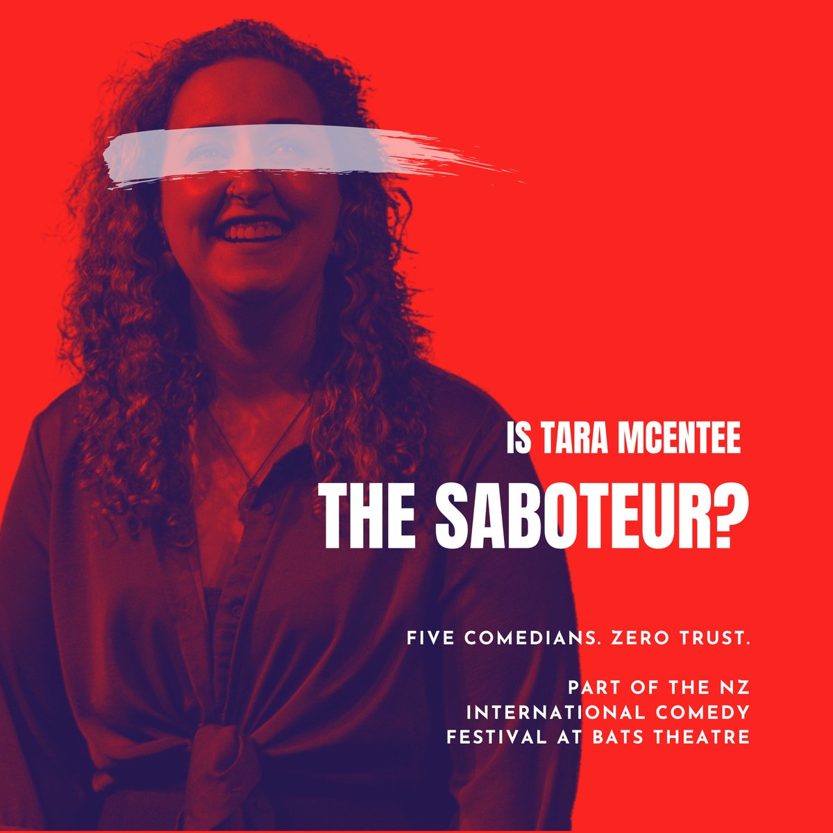_KickinRad_'s tweet photo. This award-winning show sold out in Wellington (2019) and Melbourne (2020) - join us for a thrilling, high-stakes evening of subterfuge, treachery, backstabbing, and laughs!

THE SABOTEUR
Part of @NZComedyFest at @BATS_Theatre 
19-22 May at 10pm
Book now: https://t.co/IsAjBcIk5v https://t.co/Y6XTOsifNh