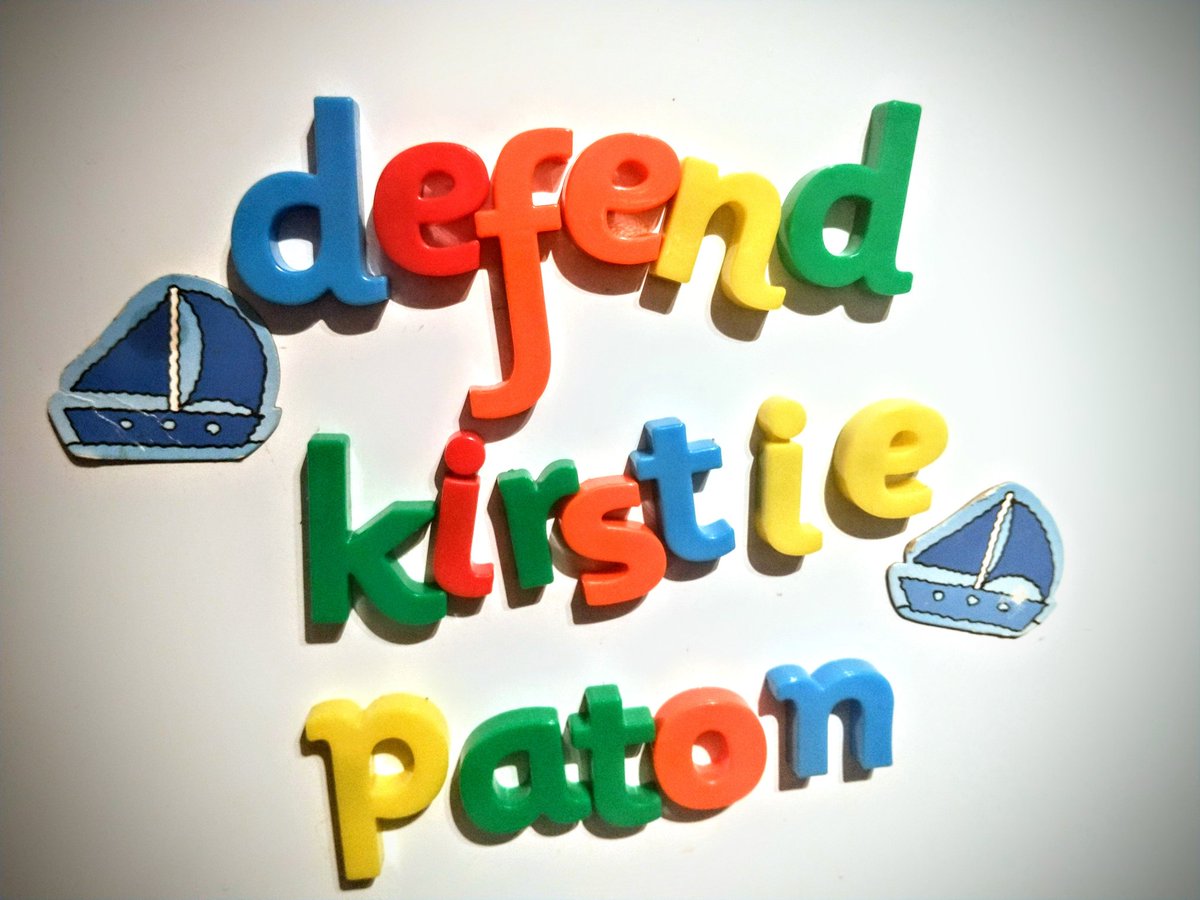 Good leaders can take a bit of criticism... #DefendKirstiePaton