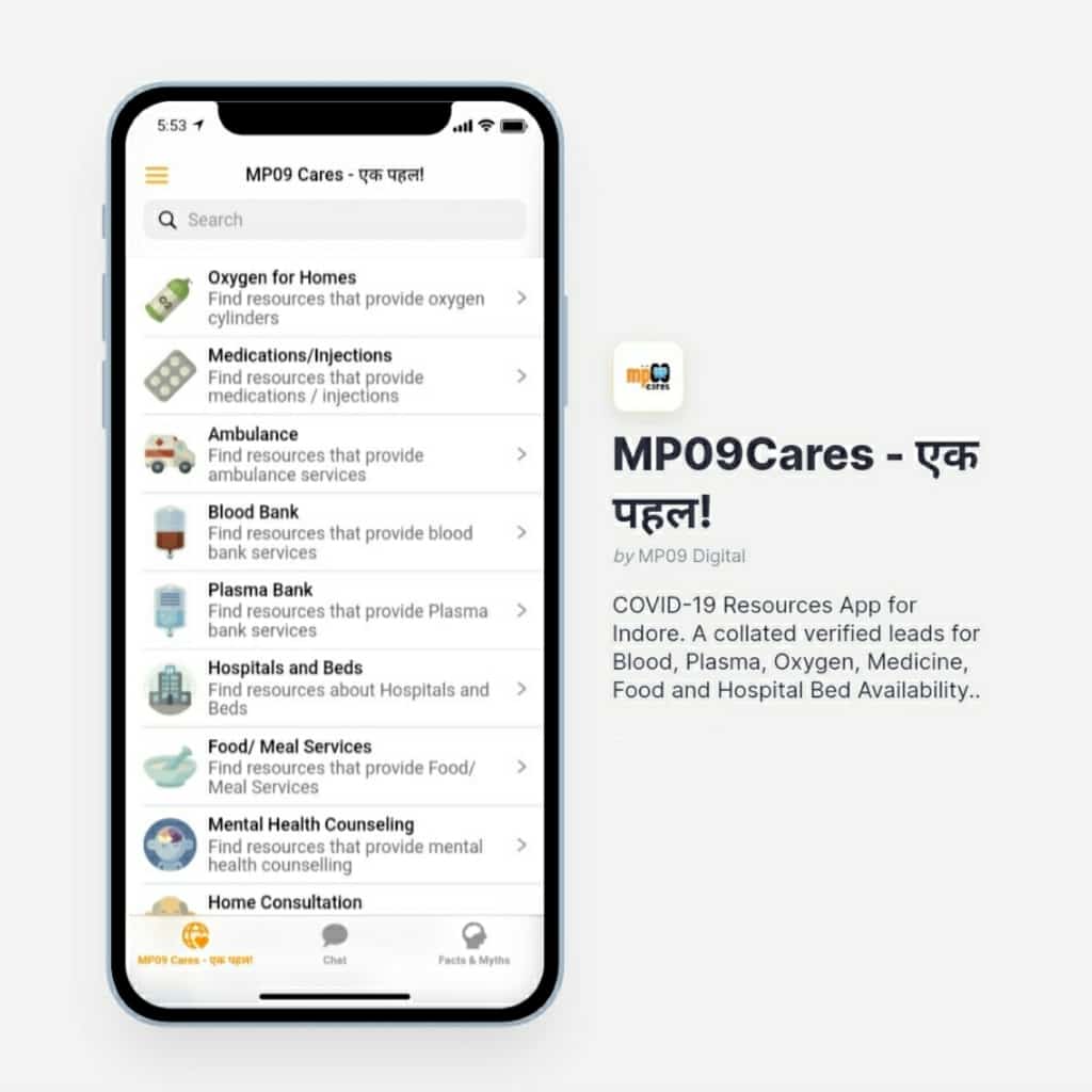 RJGaurrav's tweet photo. "MP09 Cares" की हमारी टीम इंदौर में लगातार कोविड रिसोर्सेज की वैरीफाइड लीडस् के साथ एक डायरेक्टरी अपडेट करने में लगी हुई है। ये जानकारी ज़रूरतमंदों तक पहुँचाने में मदद करें।
लिंक- https://t.co/QyeEMSeojV
#GauravKiBaat #MP09Cares #Indore #IndoreFightsCorona #IndoreSOS https://t.co/eFYfZT5M6v