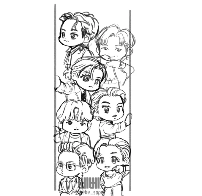 From sketch to final🖌 