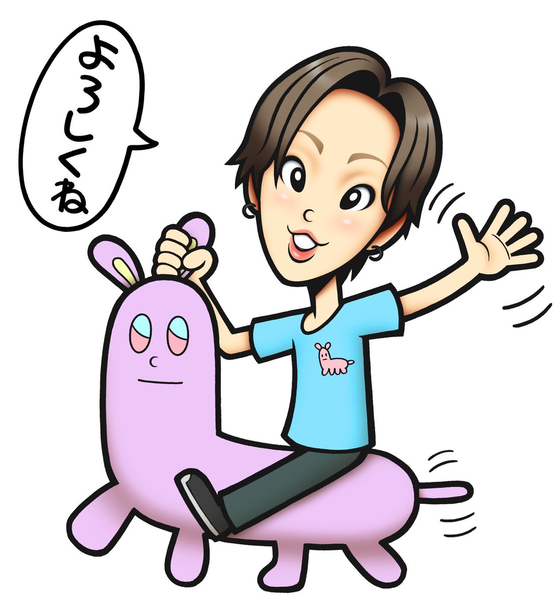 ホリナツのカンムリ（仮）で #堀夏喜 のイラストから誕生した