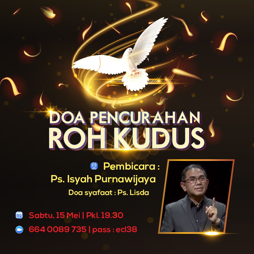 Malam ini via zoom 664 0089 735 | pass : ecl38