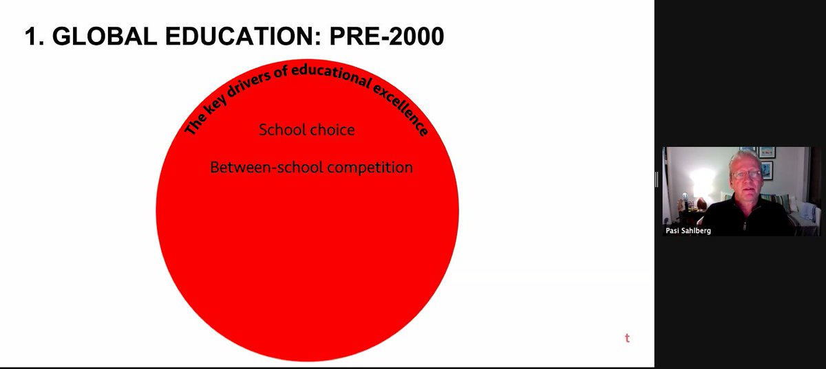 In conversation right now with <a href="/pasi_sahlberg/">Pasi Sahlberg</a> , discussing lessons from successful education systems around the world. Join us at <a href="/toddle_edu/">Toddle</a> #ToddleTIES to listen to Pasi's insights from his work with countries that have done exceedingly well with schooling their kids!