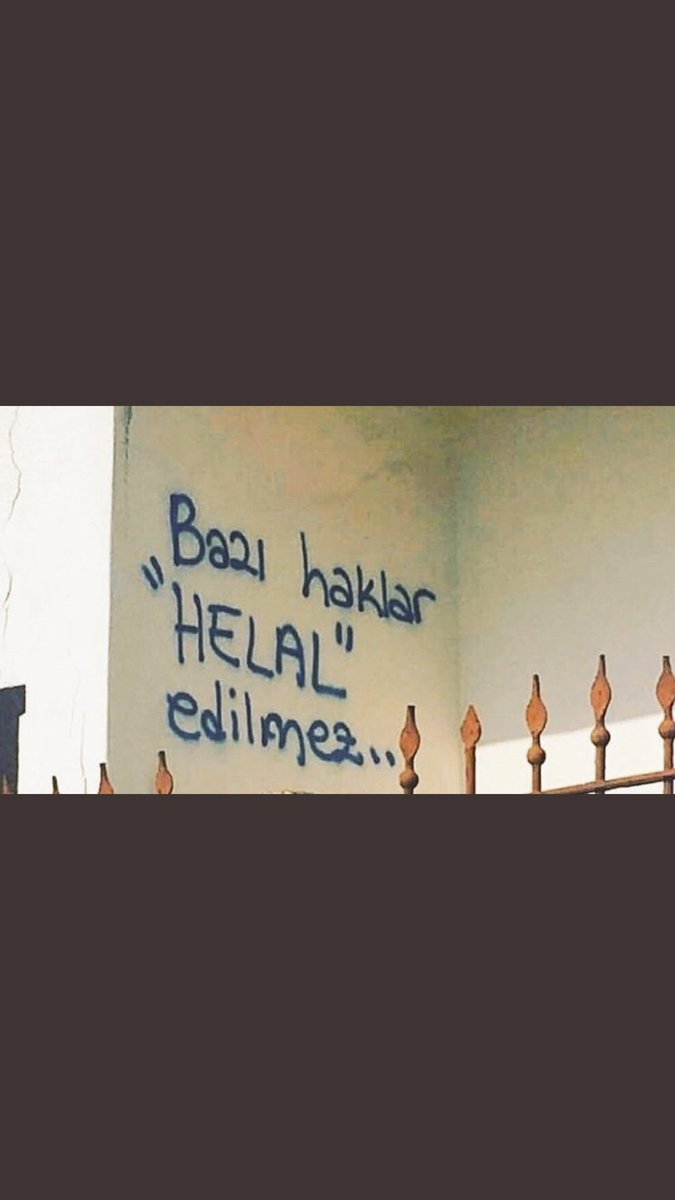 Kısa ve net ! #hakkımıhelaletmiyorum
