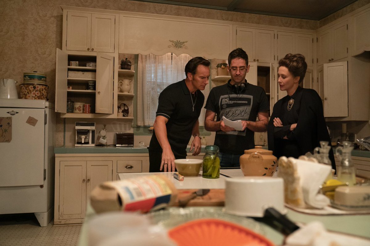 WBTerror's tweet image. Detrás de las cámaras de #ExpedienteWarren: Obligado por el Demonio. 🎬4 de junio solo en cines.