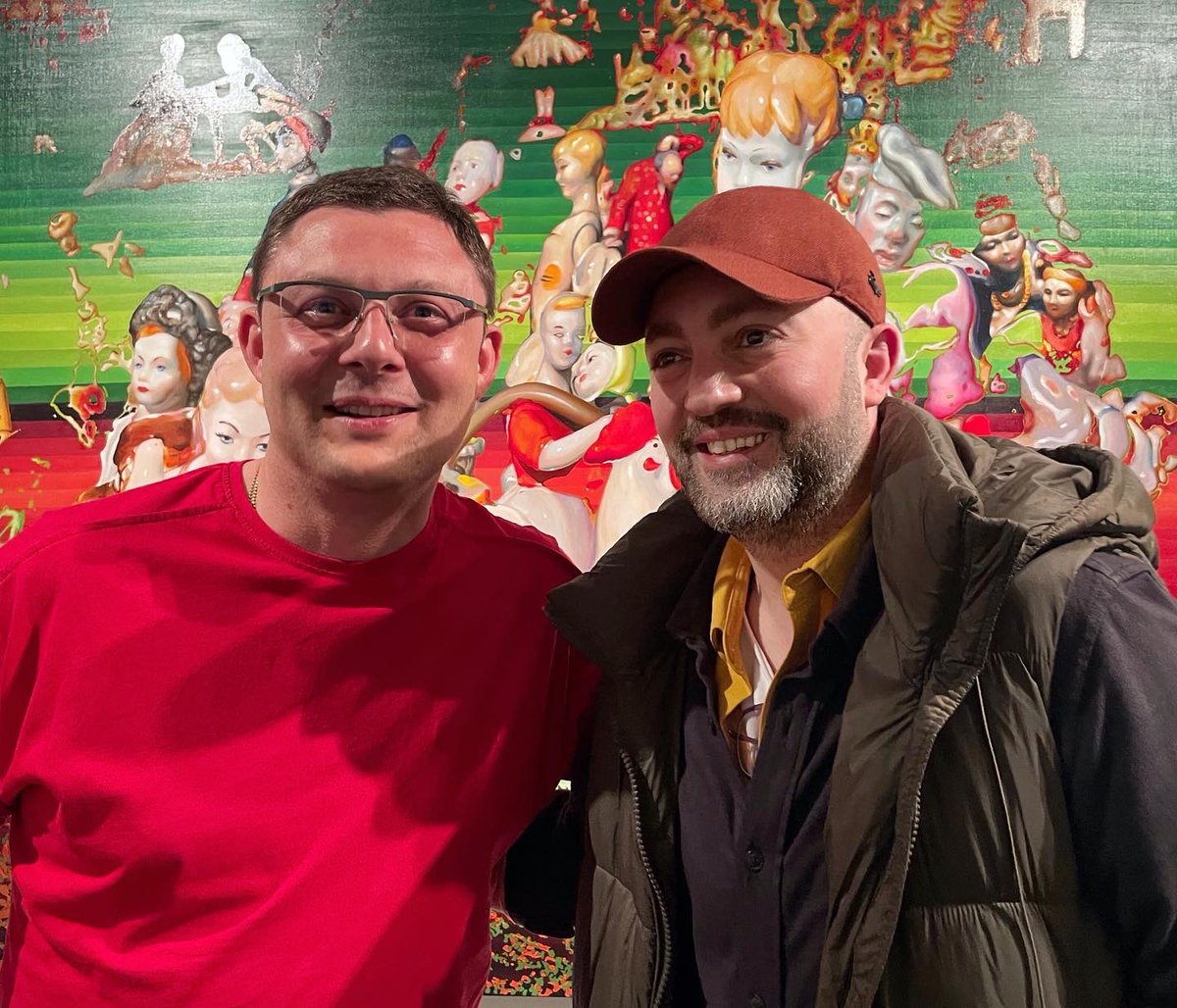 Slowly concluding my Moscow MOMA exhibition, with Vasili Tsereteli. 

Also glad to leave behind a lasting piece, one of my Tolstoy works, at the MMOMA.

Once again I pass on my gratitude to the Moscow MOMA, I am glad we worked together for this unforgettable exhibit.
#mmoma