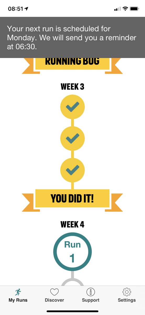 hughesy_kate's tweet photo. #running @ 8am this morning. Smashed it! Loved it. Looking forward to next week! So happy with myself. #Couchto5K #run #week3 #runningbug #progress https://t.co/cUnPFFwQ4F