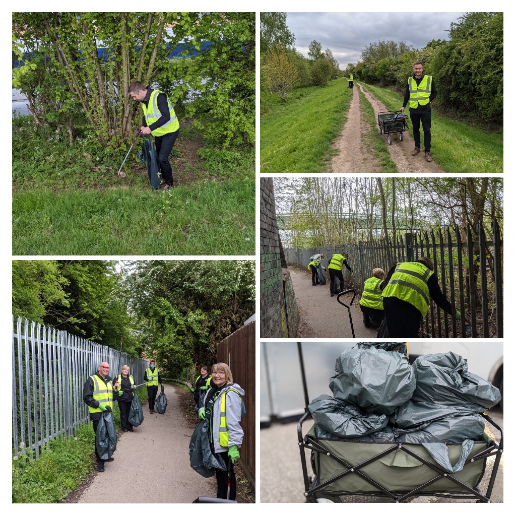 Great results yesterday with our walk as part of the big Asda Adventure for  #MentalHealthAwarenessWeek2021 we combined our walk with a litter pick and collected loads of rubbish from the area at the back of our store.