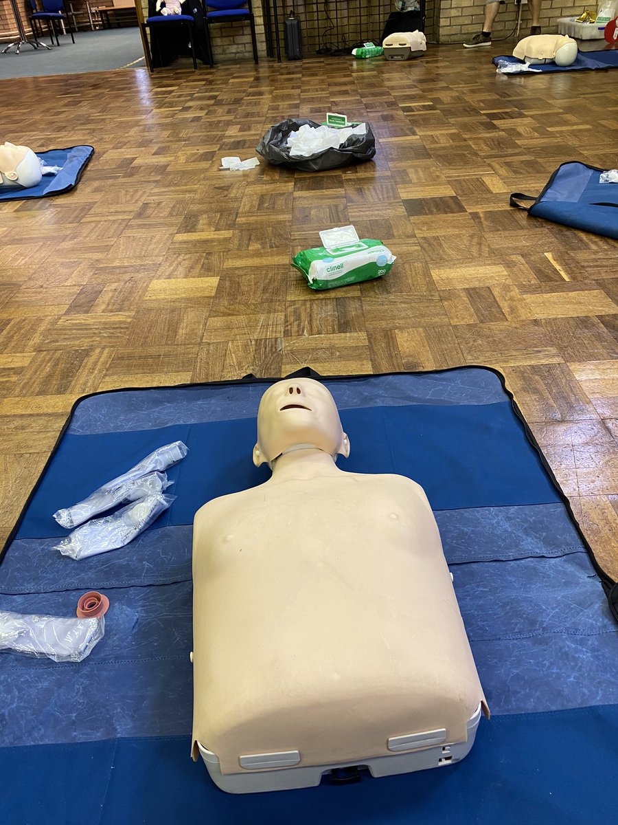 Spending the weekend re-qualifying  for my Activity #FirstAid qualification. This skill is vital to learn and I’m looking forward to being able to teach this to cadets again and being covered for when we return to face to face activity!