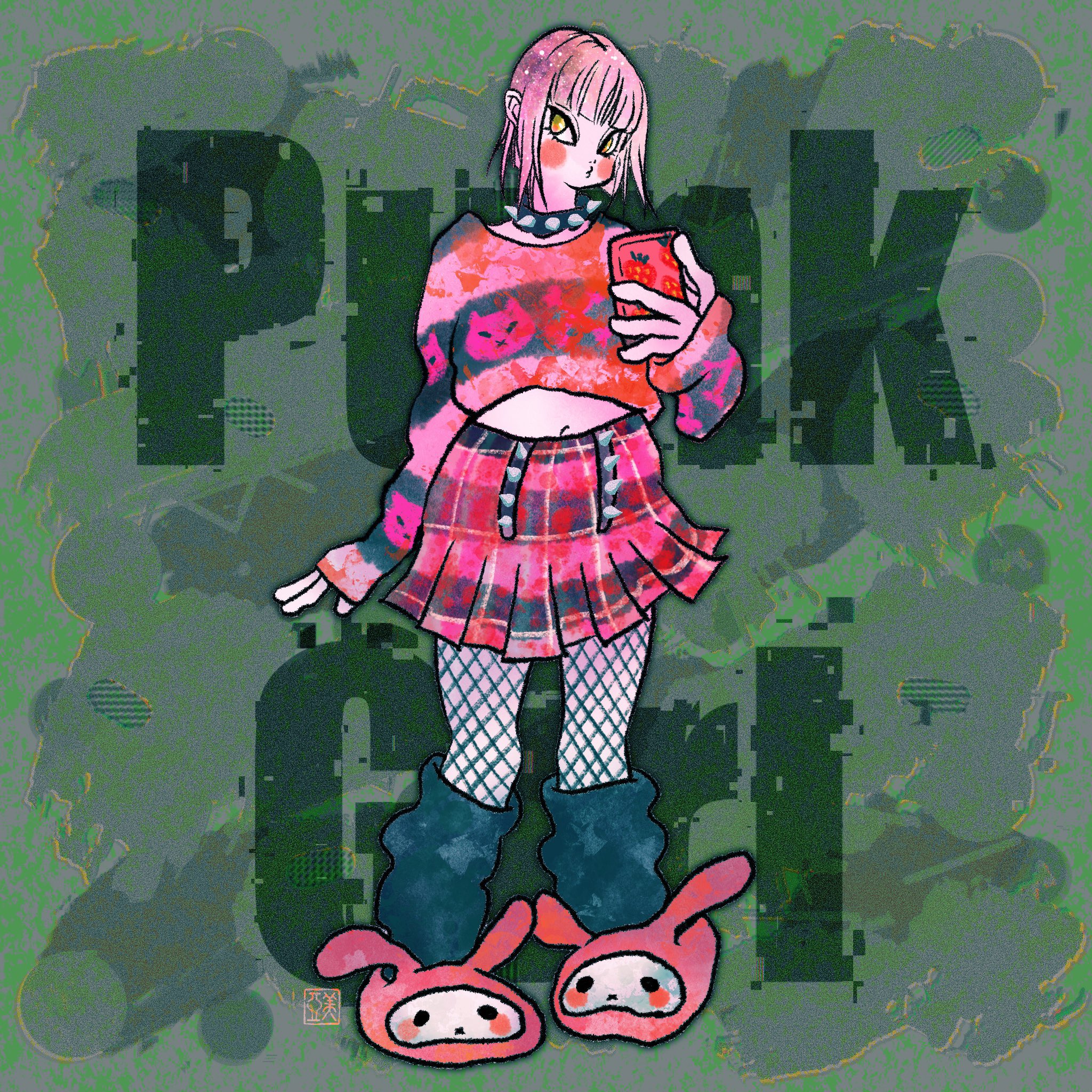 Mia Nft Punk Girl パンクな女の子 Ref Nekowave Exe Kawaii Fashion Miacomart イラスト好きな人と繋がりたい パンクファッション 女の子イラスト T Co Bmw3f0jwlo Twitter