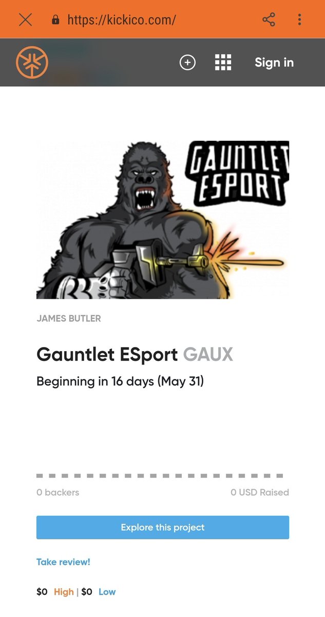 CryptoCraig03's tweet photo. More great moves from #KickICO
@KickEcosystem @kickexcom
@gauntletesport is coming to Kick #AIO
Gauntlet ESport is a new gaming project being developed by the tech newcomer, Silver Titan Limited. $GAUX #GAUX https://t.co/rvb90495Jn