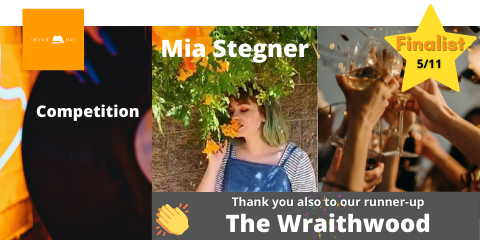 BlueTorchRadio's tweet photo. Congratulations to @miastegner who becomes our 5th finalist in the OHR competition and earn themselves a place on the compilation album. Well done also to our runner up @TheWraithwood
Thank you to all our voters and supporters of each musician.
#OrangeComp https://t.co/moHUrEmSfL