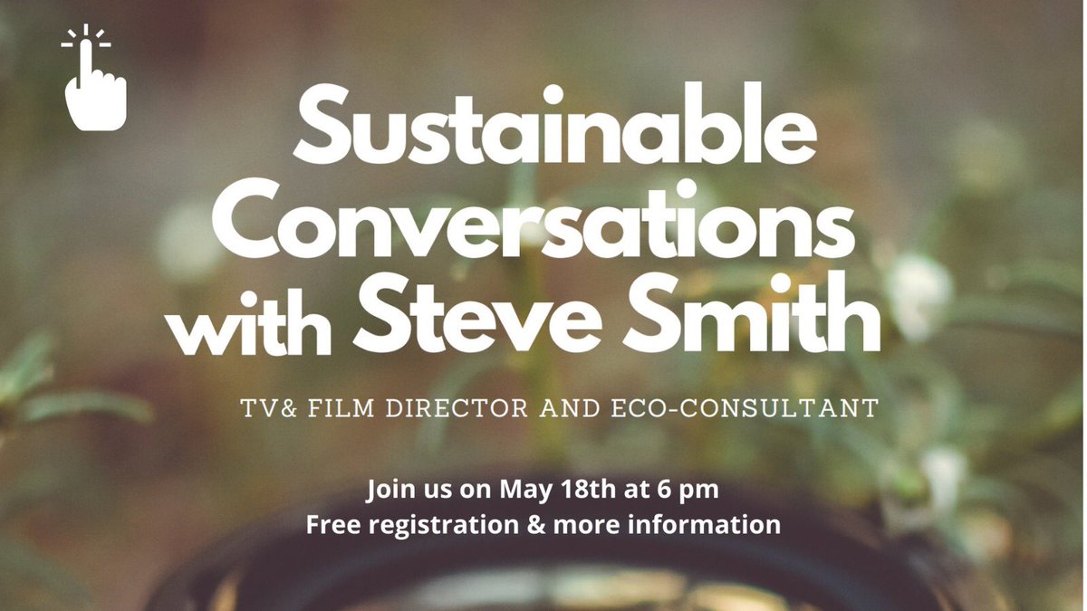 This Tuesday 18 at 6:00 pm the #GreenShootingUPF team at @UPFBarcelona presents Sustainable Conversations, where @ManelJimMor and I will speak with @dirstevesmith Join us and learn about #sustainability and #media 🌱📺📽✊🏿⚖️ -Registration is open & free: bit.ly/32VxhDu