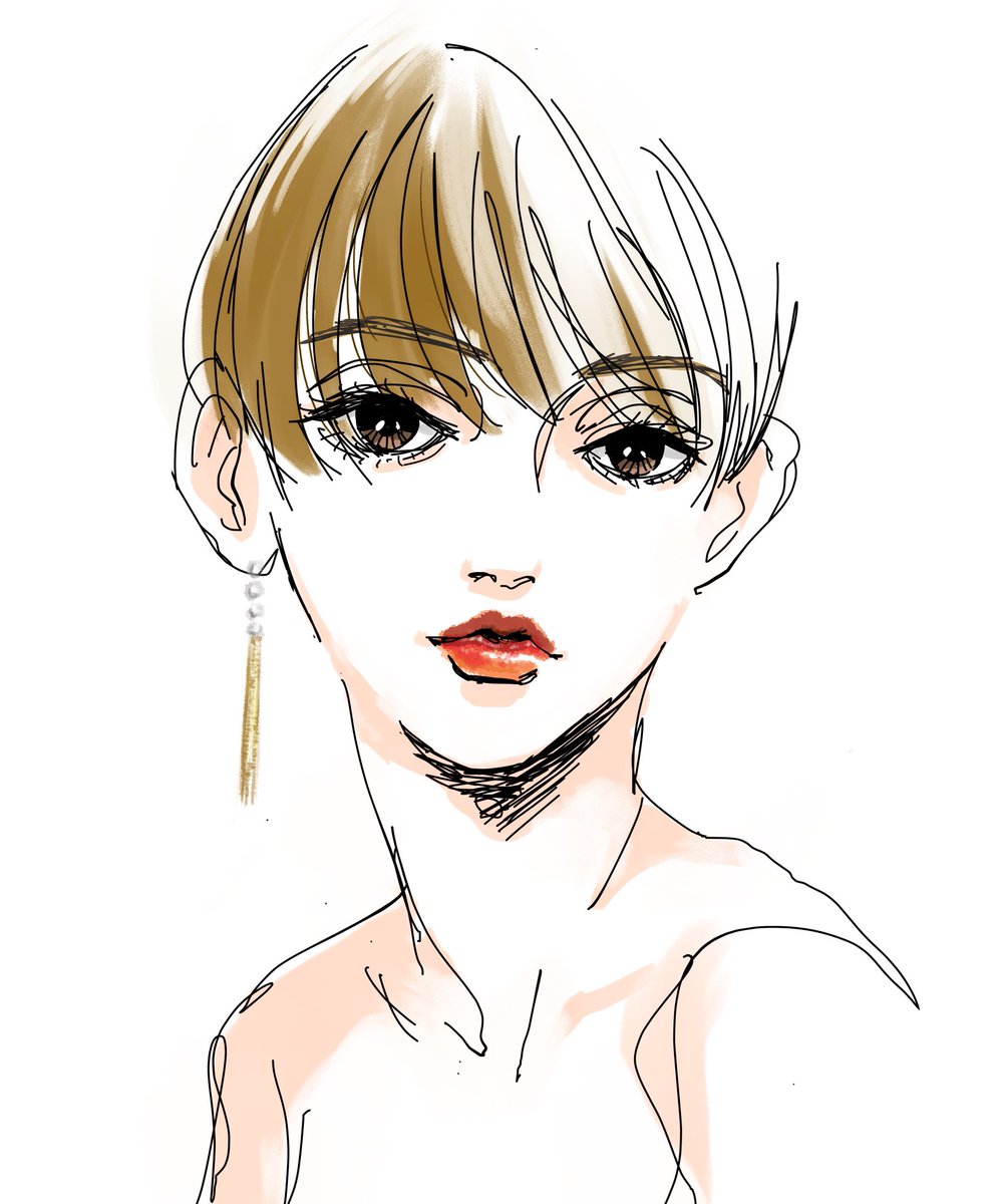 顔が可愛く描けると
ぼうずでもかわいいのです。

#絵描きさんと繫がりたい 