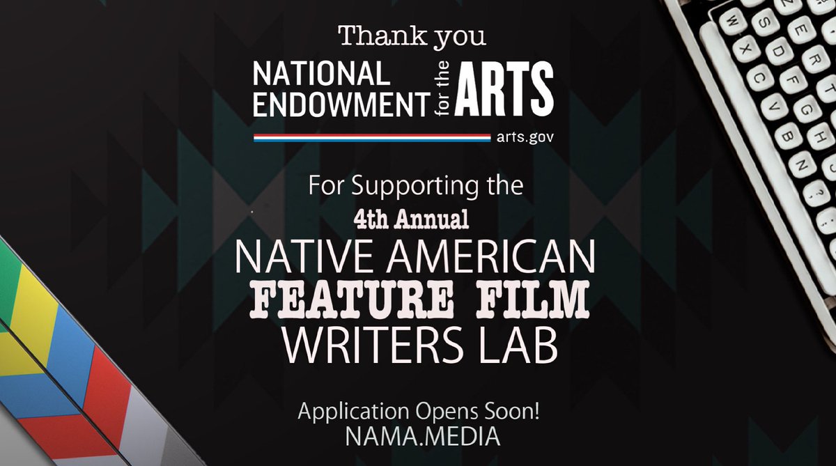 AllianceNative's tweet photo. So thankful to @NEAarts for approving Barcid Foundation for a $25,000 Grants for Arts Projects award!
This donation supports the 4th Annual Native American Feature Writers Lab, which aims to prep Native writers for professional careers #supportnativewriters https://t.co/QTKYybYJcb