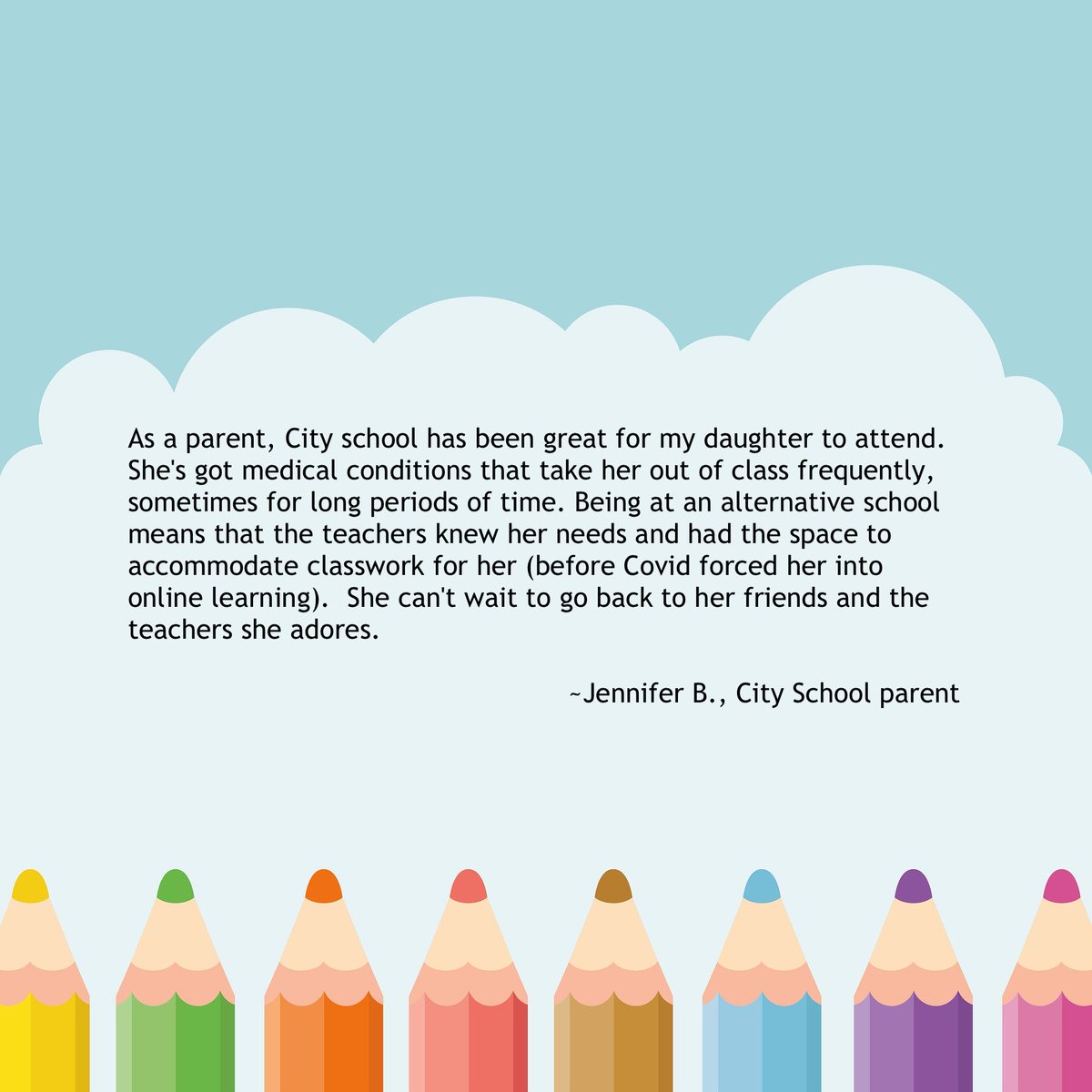 Alt schools accommodate students' physical and mental health needs in ways traditional high schools just can't. Don't let funding cuts eliminate opportunities for students who can't cope with "regular" schools. buff.ly/3hbX7vt