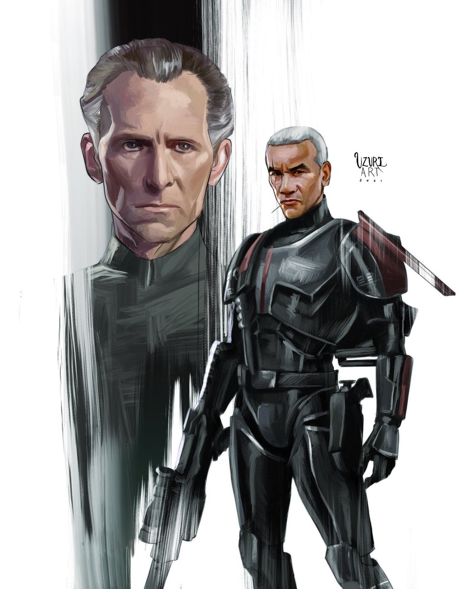uzuriartonline's tweet image. #TheBadBatch continues to surprise me. The last episode was so dark and tense, and developed Crosshair’s side of the story splendidly. That’s why he’s the focus of my illustration inspired by the latest episode. 

@starwars @deebradleybaker #StarWars #digitalart