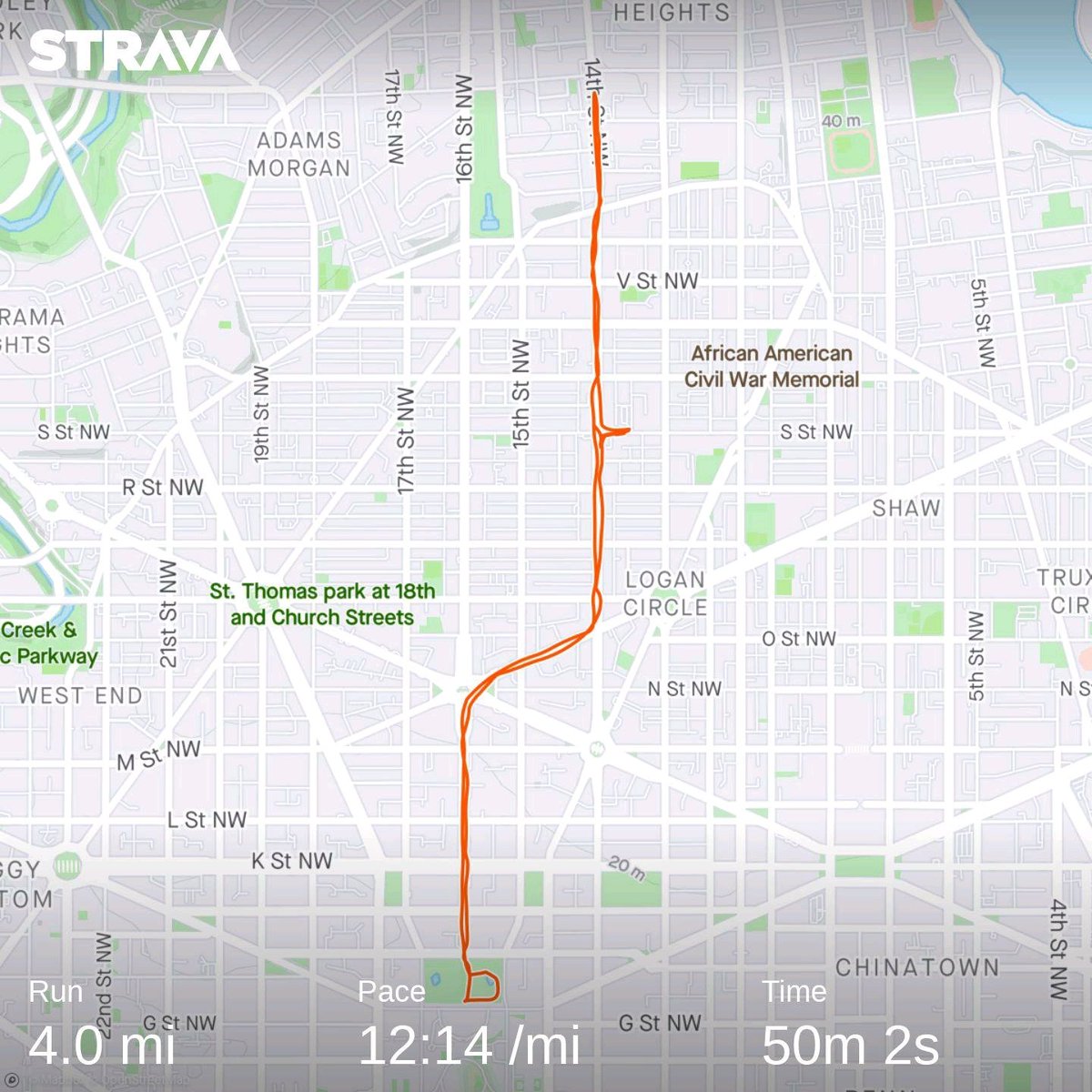 4-mile run to the <a href="/WhiteHouse/">The White House</a> and <a href="/blmplaza/">Black Lives Matter Plaza</a> with Trayon STjohn, Travis, Diego and Stephanie Finigan. We're BACK, baby. Saturday morning runs with my buddies - oh, how I've missed you all! strava.app.link/IWdMjLSmhgb