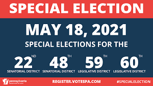 RogueCitizenOne's tweet photo. Pennsylvania Democrats &amp; Independents

♦️♦️ SPECIAL ELECTION - May 18th

PA Senate - Vote For:

MARTY FLYNN in #PA22
CALVIN CLEMENTS in #PA48

PA House - Vote For:

MARIAH FISHER in #PA59
FRANK PRAZENICA  in #PA0

#VoteBlue 
#YourVoteMatters 

#DemVoice1 #wtpBLUE #Fresh https://t.co/Vk0vgvXZUl