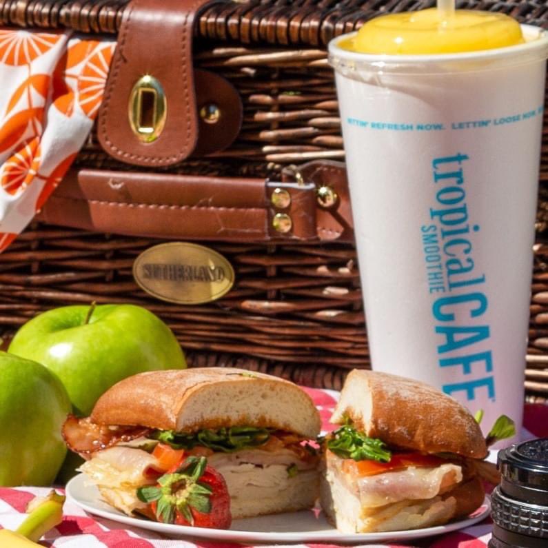 TSCFrederick's tweet image. Just a reminder that you need #tropicalsmoothiecafe in your life today! But please continue to wear your mask 😷while you visit us.