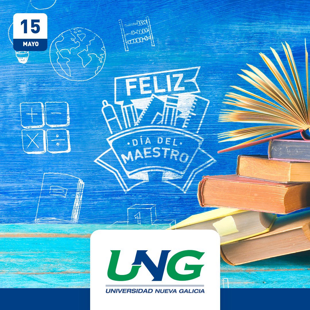 UNGTepic's tweet photo. Hoy reconocemos la enorme labor de nuestras maestras y maestros, quienes a pesar de los retos del último año han salido adelante cumpliendo con su misión: formar a las nuevas generaciones. Nuestra felicitación para el personal docente de la #UNG. 

¡Feliz #DíaDelMaestro! 👩🏻‍🏫👨🏻‍🏫 https://t.co/nnuLftBUdW