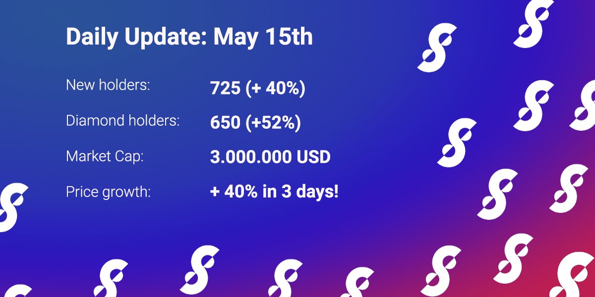 SlipStreamToken's tweet photo. Time for another #crypto update about SLIPS! We've grown really nicely the last few days!  😉 🔥  🚀WELCOME to all new HODLERS!!

#growing #cryptotrend #slips #investing #smartchoice https://t.co/VU9gbGD0WJ