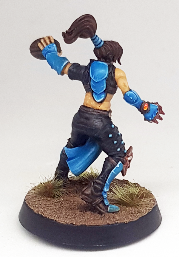 First amazon done for my #bloodbowl 7's team! Still thinking of a name, but at least there's only 6 more to paint! #WarhammerCommunity