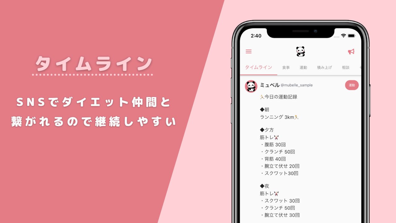 ミュベル ダイエットsns Mubelle Diet Twitter