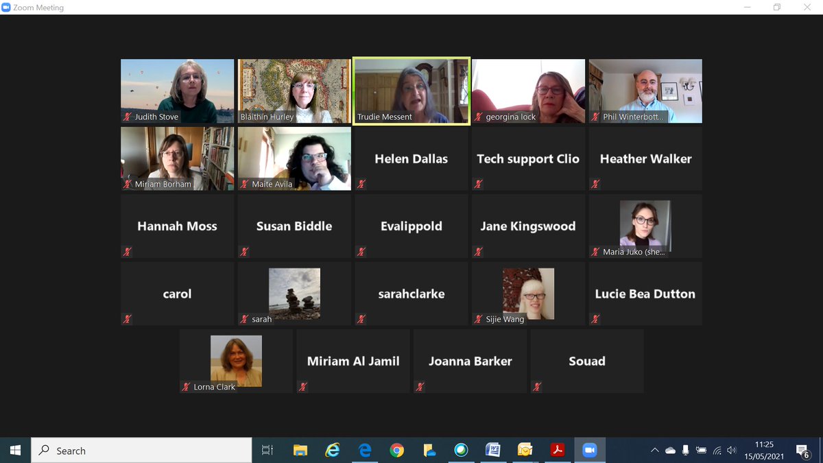 Great start to the second day of <a href="/AdventurousWiv1/">Adventurous Wives</a> with the Travelling Wives Panel.  Thank you to the speakers <a href="/TrudieMessent/">Trudie Messent</a>, Judith Stove and Maite Ávila Martinez for amazing papers