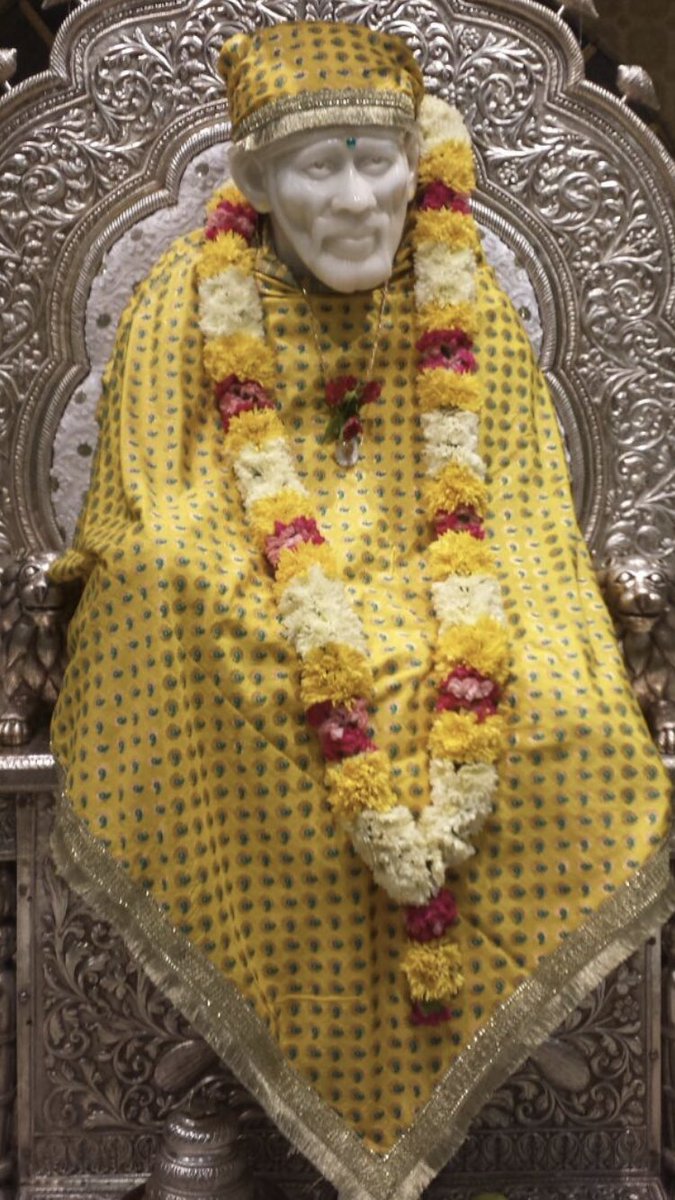 SaiParivar's tweet photo. "Baba's Saying -You say "" I am Sai"". Sai is but a name, while I exist with thousands of names, in thousands of forms My name is ""I am""." https://t.co/MrRahkhMTt
