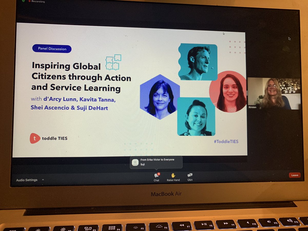 Talking action, inquiry and service learning on tonight’s #ToddleTIES session! #civicservice #empathy #empowerment 

Thank you 🙏