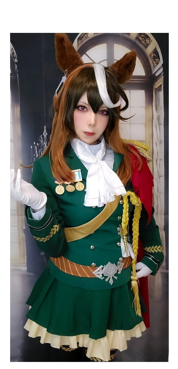 高い素材 コスプレ ウマ娘 シンボリルドルフ 勝負服