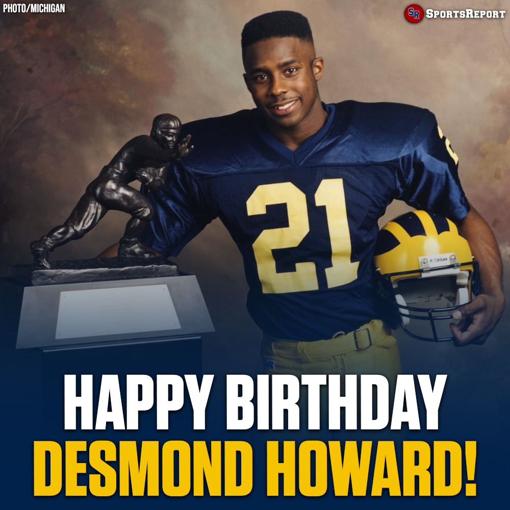  Fans, let\s wish LEGEND Desmond Howard a Happy Birthday!! 