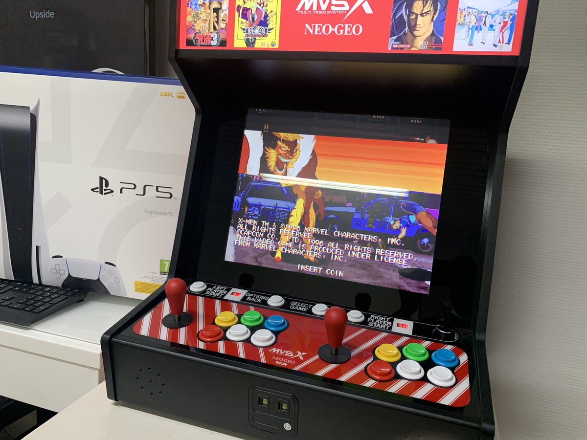 UpsideBar91's tweet photo. #evrycourcouronnes #upsidebar #ps5 #snk #mvsx #gaming #sony https://t.co/MdZvsIp6p8