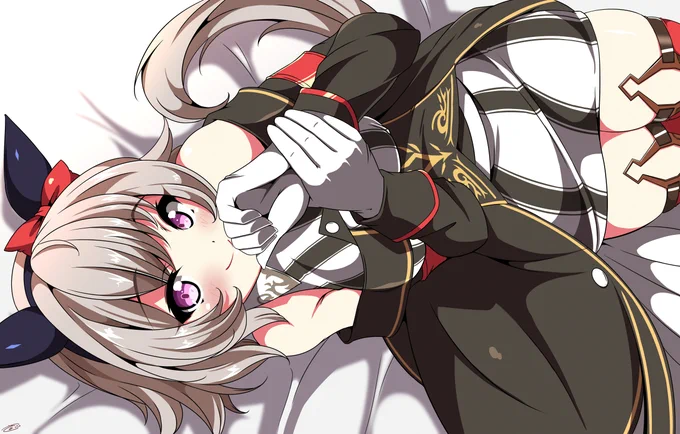 お兄ちゃん、抱き枕になる?それとも抱き枕にしちゃう?
#ウマ娘 