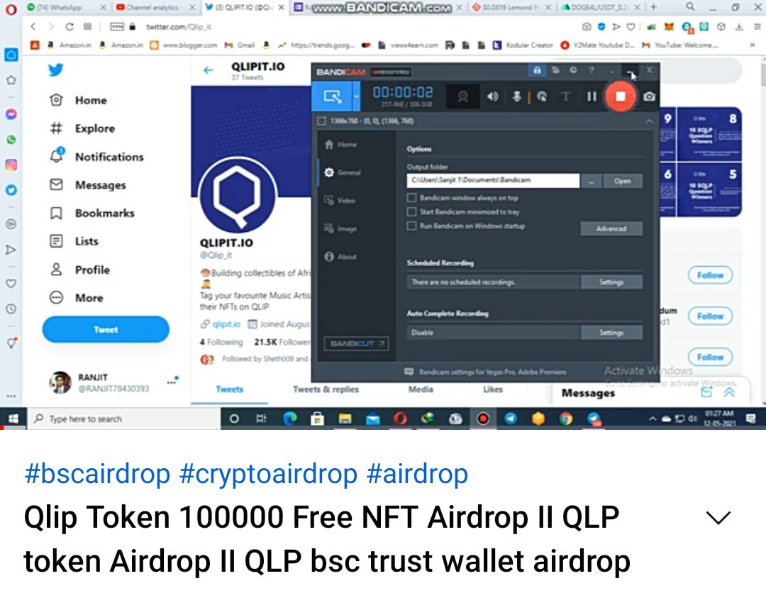 Qlip_it's tweet photo. If you know these YouTube Crypto influencers, tag them and help us tell them🥳

🚀✨THANK YOU✨🚀

We didn't ask for the help, but they went ahead and supported🤗

Thank you 🙂

$QLP #qlip #nft #NFTartist #nftcollector #nftdrops #NFTcollectibles #NFTartwork #NFTCommunity #BSCGem https://t.co/PeE5nDtQzm