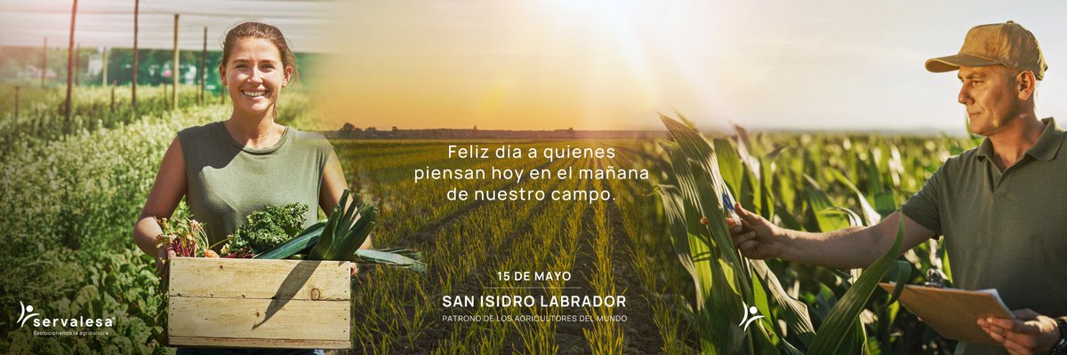 👨‍🌾 ¡Feliz día del agricultor! 👨‍🌾 🌱Felicidades a los apasionados del #campo que cultivan el #futuro, cosechan la vida, enseñan con valor y alimentan a las nuevas generaciones 😁

#agricultor #agricultura #sanisidrolabrador