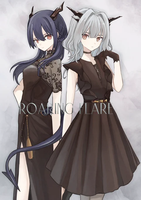 チェンとタルラ🐉
#アークナイツ
#明日方舟 #Arknights 